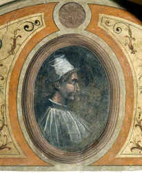 Porträt eines Mannes, Camera della Fama, 1548
